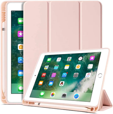 Deksel til iPad Air 2 Air 4 iPad Air 5 10.9 3 Wake up Case For Ipad 10.2 Pro 10.5 9.7 Mini 5 4 with Pencil Holder Silicon Funda Cover