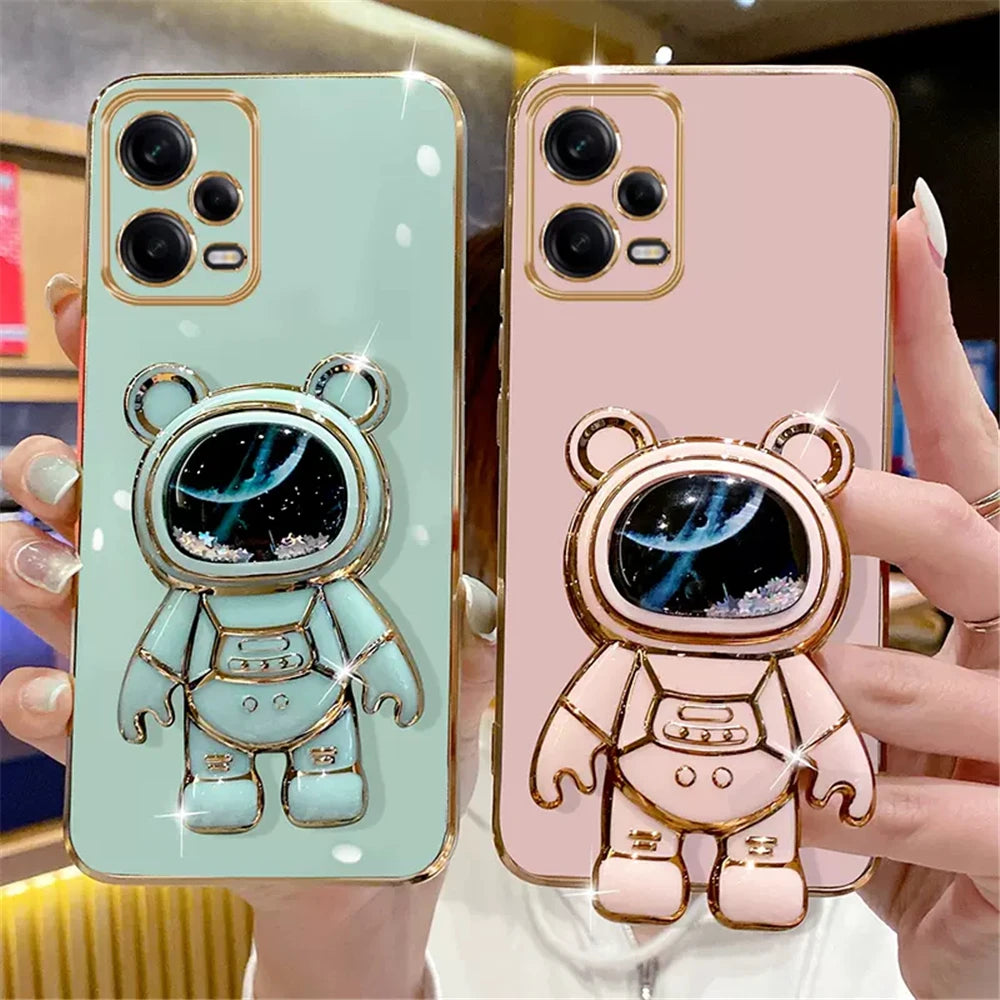 Deksel til Motorola MOTO G84 G54 E32 E22I E22 E13 G23 G13 G42 G52 G73 G72 EDGE 30 20 G62 5G 3D Quicksand Stand Phone Cover