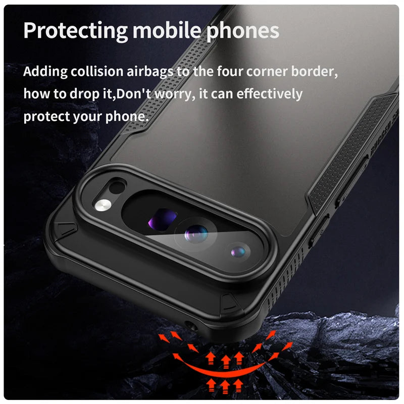 Deksel til Google Pixel 9 Pro XL 8 Pro 9A 8A Case Shockproof Coque Fundas Capa