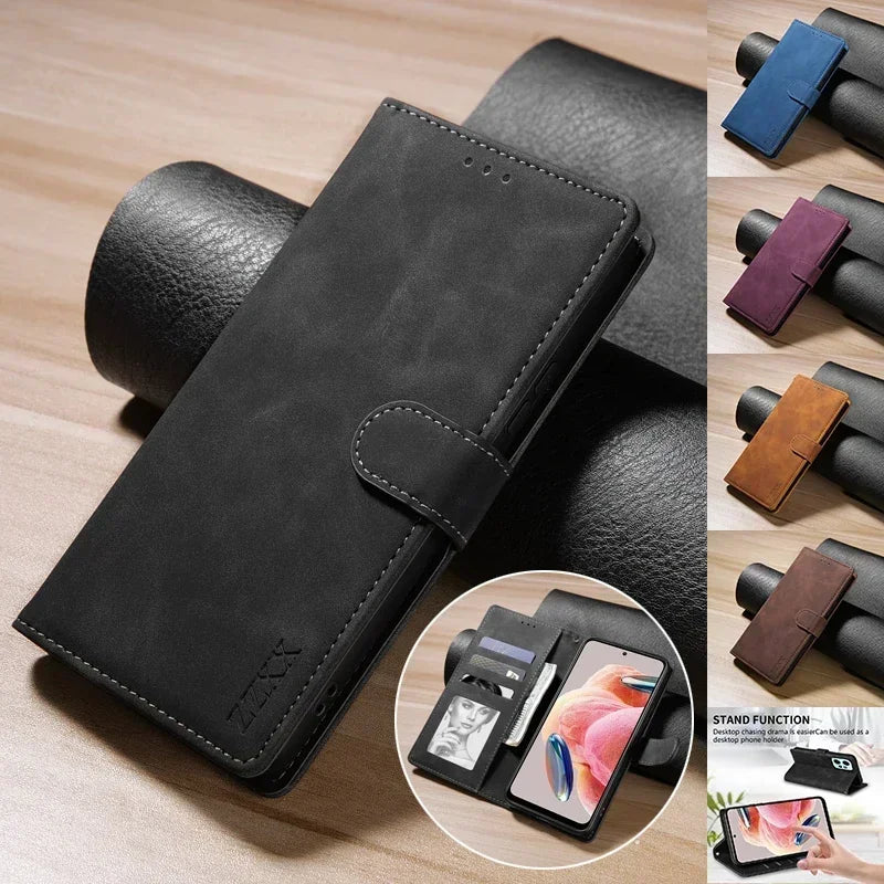 Deksel til Xiaomi 13T 12T 12 Lite 11T Poco X5 Pro M5s C51 C40 X3 F3 Redmi 12 12C 9 8 7A A1 A2 Plus