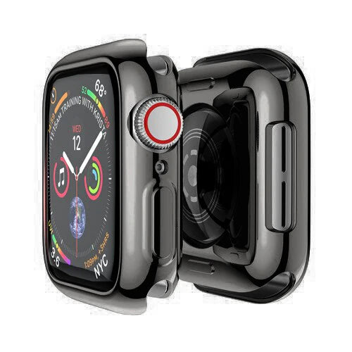 Deksel til Apple Watch Series 3-9 & SE (38-45mm) - Heldekkende bumper- og reimdeksel