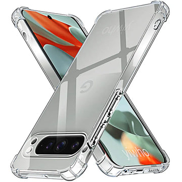 Deksel til Google Pixel 9 Pro XL 8a 8 7a 7 Pro Soft TPU Protective Shell Back Cover Google9 9Pro 8Pro 7Pro 6Pro