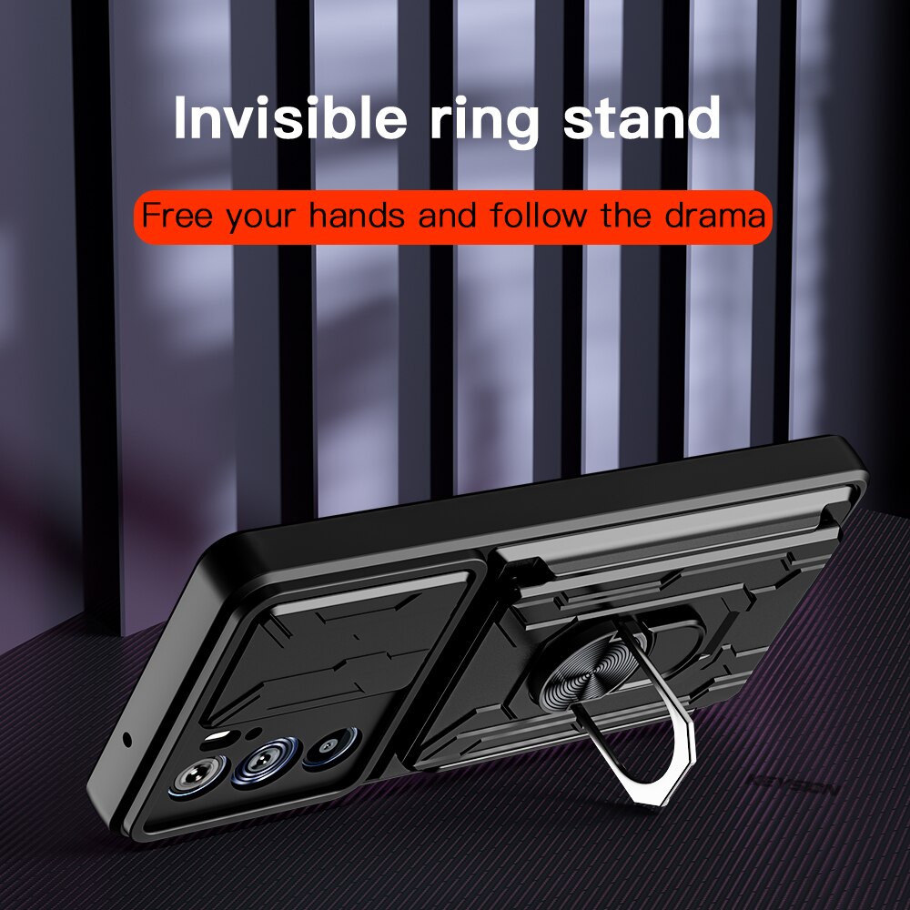 Deksel til Motorola Edge 40 Pro 30 Fusion 30Neo 20 Lite Card Bag Camera Protection Phone Cover for MOTO G62 G52