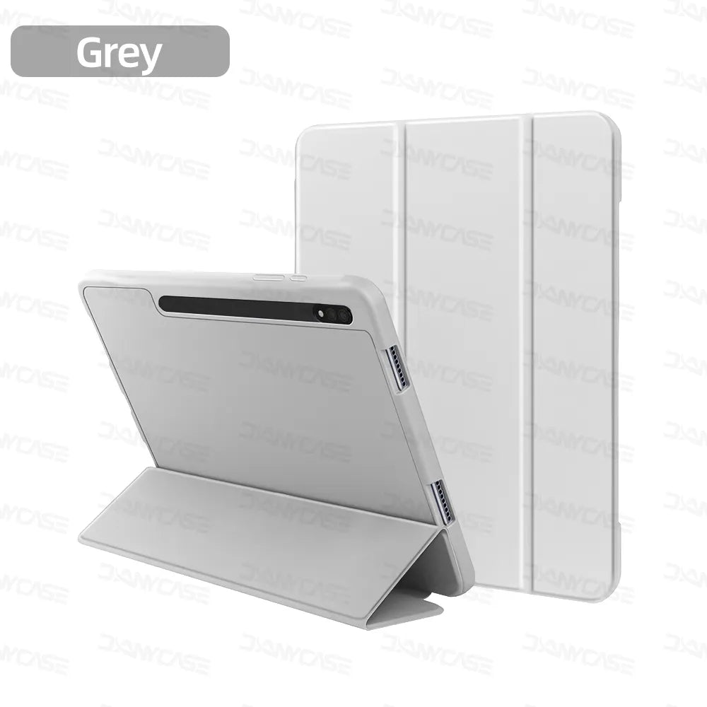 Deksel til Samsung Galaxy Tab S7/S8/S9 11 in for S6 Lite 10.4 S7 FE S8 S9 Plus 12.4 S8 S9 Ultra 14.6 med penneholder