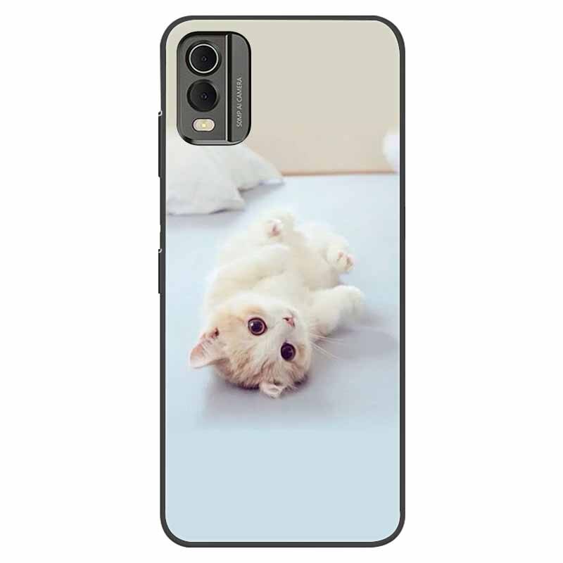 Deksel til Nokia C32 deksel støtsikkert silikondeksel For Nokia C32 C 32 Phone deksel NokiaC32 med motiv Shells