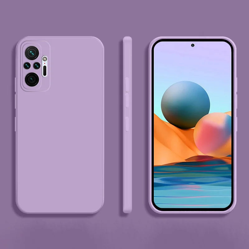 Deksel til Xiaomi Redmi Note 10 Pro Max 10S 1Original Note10 S 4G Matte Silicone Soft deksel