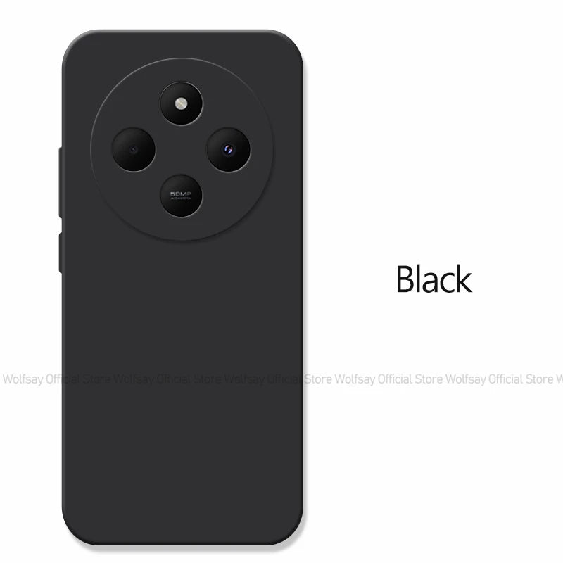 Deksel til Xiaomi Redmi 14C deksel Xiaomi Redmi 14C 4G deksel Luxury TPU Shockproof Liquid Silicone Phone deksel For Xiaomi Redmi 14C