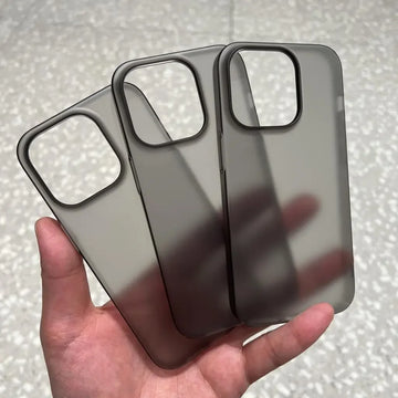 Deksel til Apple iPhone 16 Pro 15 14 Plus 13 12 Pro Max Shockproof Slim Skin Back Cover