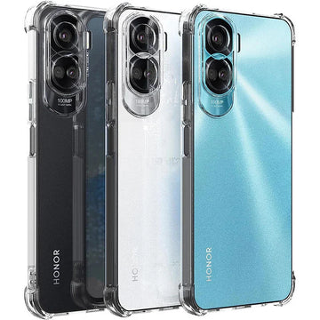 Deksel til Huawei Honor 90 Lite Pro Transparent Silicone Case Back Cover 70 Lite Pro X8a X9a X7a X6 X5 5G