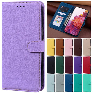 Deksel til Huawei P20 P30 P40 Lite E P50 Pro P9 P8 Lite 2017 Case Cover Wallet Stand Coque