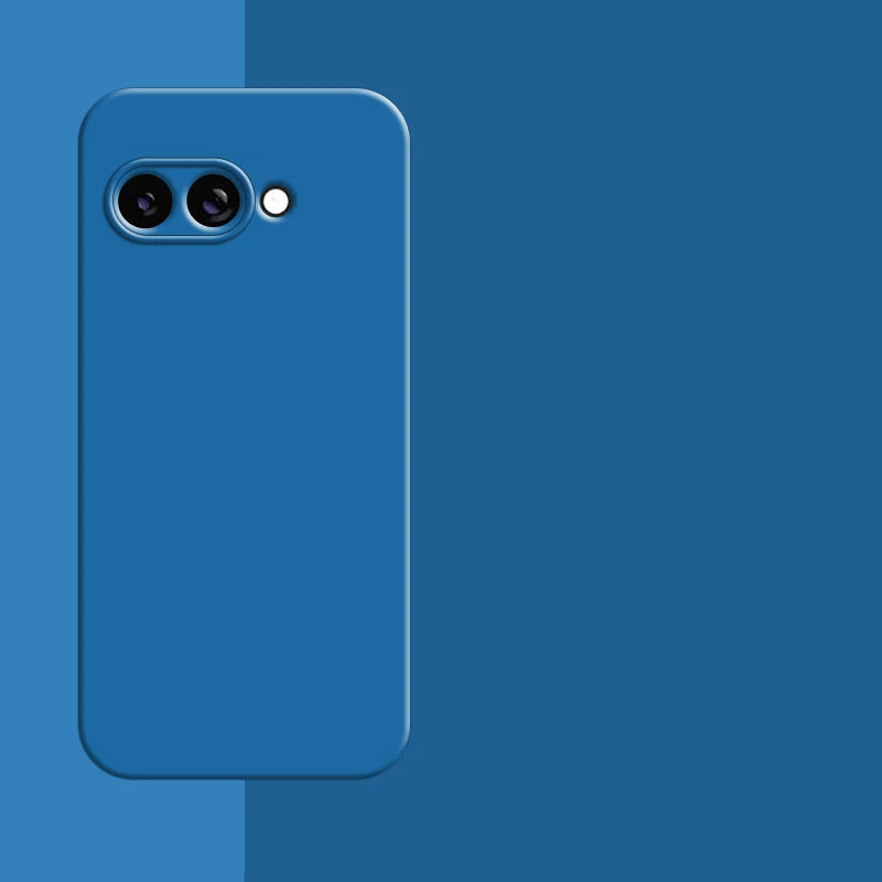 Deksel til Google Pixel 9a Case For Google Pixel 9a Cover 6.3 inch Original Liquid Silicone Rubber Shockproof Bumper Google Pixel 9a