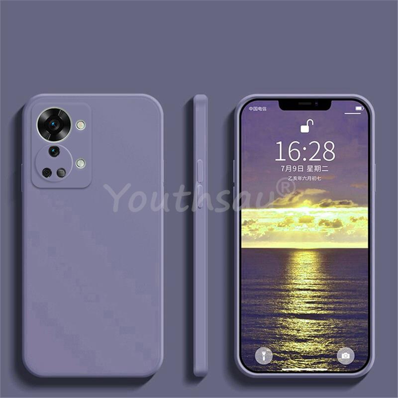 Deksel til OnePlus Nord 2T Case For OnePlus Nord 2T Cover Silicone TPU Fundas Rubber Phone Capa Protector Case OnePlus Nord 2T Cover