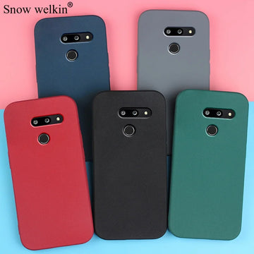 Deksel til LG G8 G8X G8S G7 G6 Velvet ThinQ Phone Case Cover
