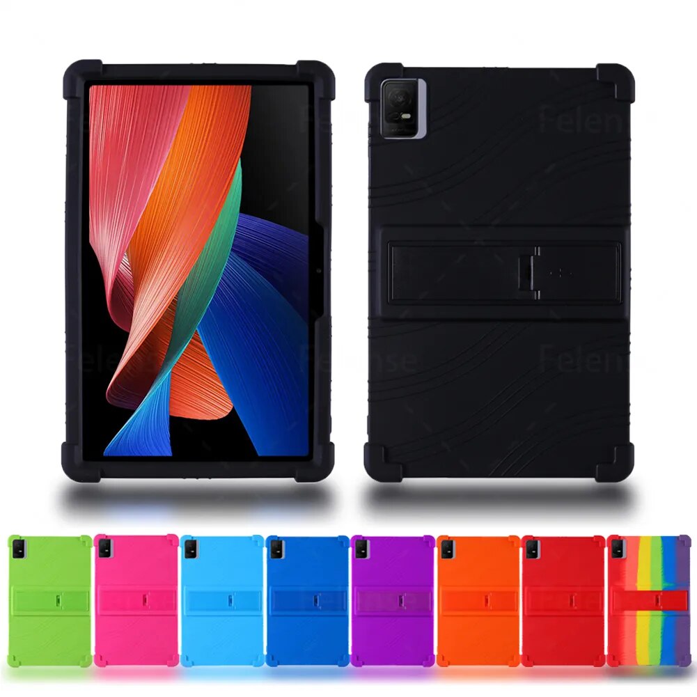 Deksel til TCL Tab 11 9166G 10.95 inch Soft Silicon Stand Adjustable Tablets Cover For TCL NxtPaper 11 9466X 10.95" Capas Fundas