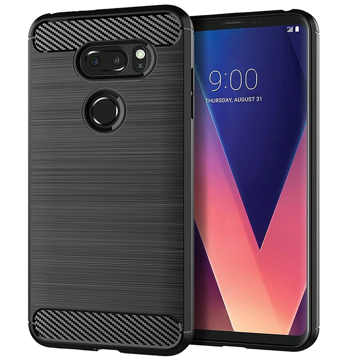 Deksel til LG V30 V30+ V30s V35 Thinq V30s+ Anti-fall Shockproof Cover For Lg V30 V35s Plus V34 IsaI Beat Mobile Shell
