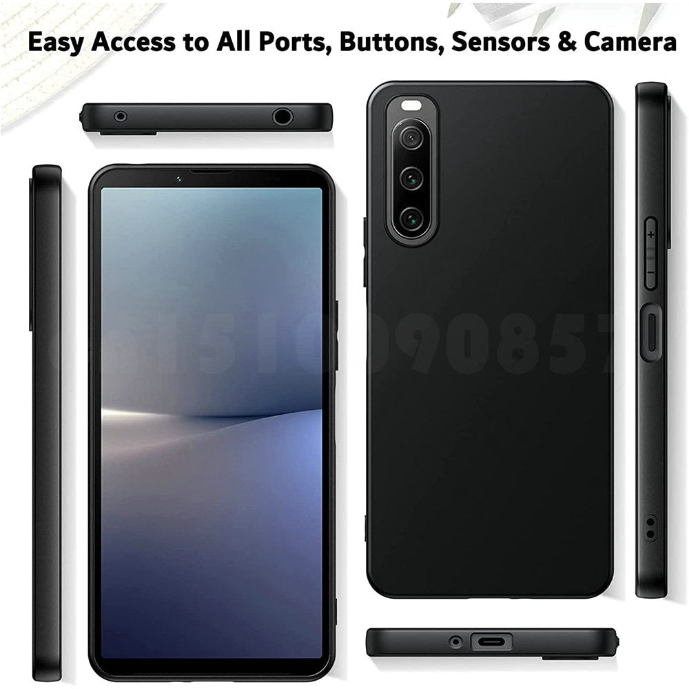 Deksel til Sony Xperia 5 ii 10 1 L1 L2 L3 L4 Plus 1 III 10 III 1iii 10iii V Couqe Funda