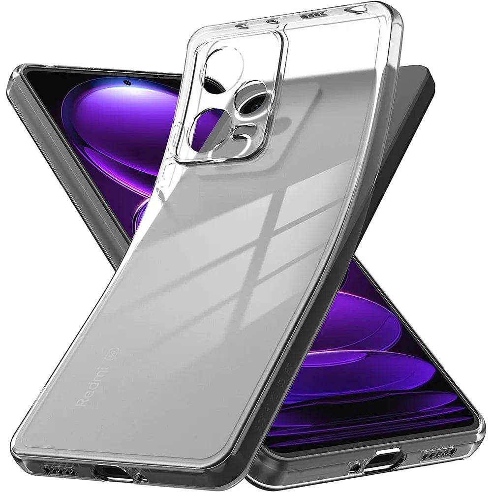 Deksel til Xiaomi Redmi Note 12 Turbo 12S 12T 11 11S 11T 11E 10 10S Pro Plus Speed 12C 10A 10C Slim