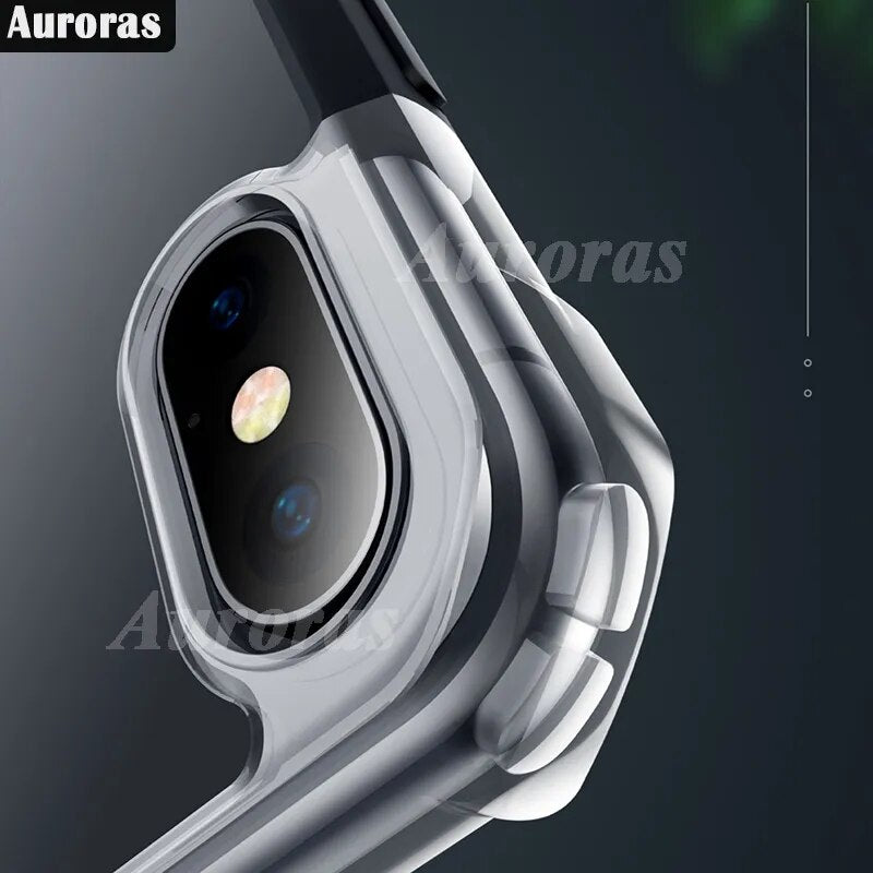 Deksel til Asus Rog Phone 6 Pro 6D Case Shockproof Clear With Ring Tempered Film Soft Frame Cover Rog Phone 7 Pro Ultimate