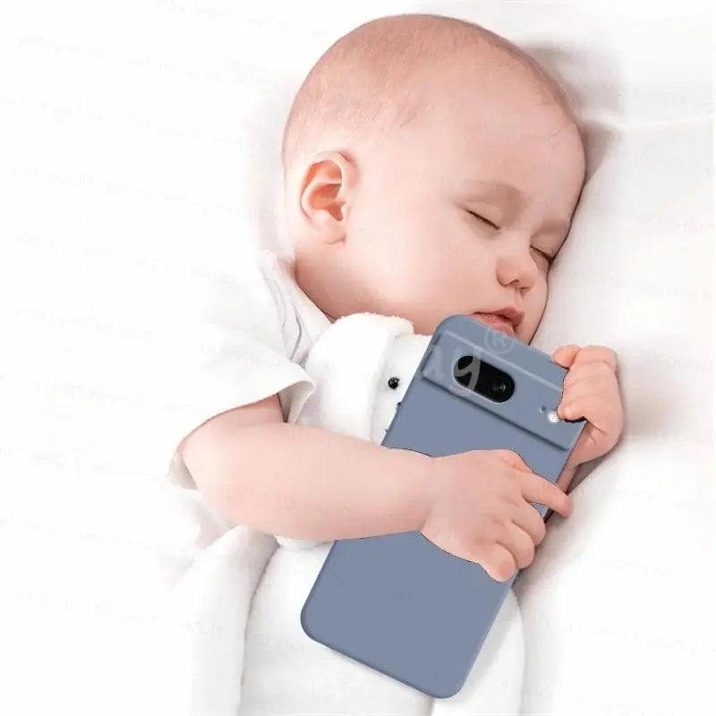 Deksel til Google Pixel 7 Pro Case Google Pixel 7 6 8 Pro 7A 6A Cover Fundas Coque Soft Original Liquid Silicone Phone Case Pixel 7 Pro