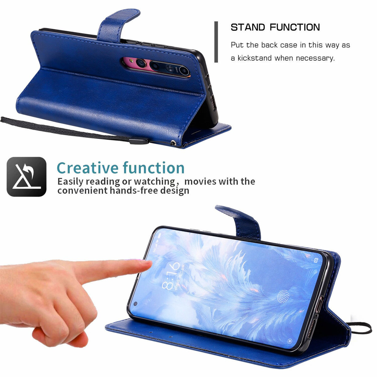 Deksel til Oneplus Nord 2 CE N10 N100 N200 5G 10T 8T 1+6 1+7 1+9 Pro Leather Wallet Cover Holder Slots Stand Phone Bag