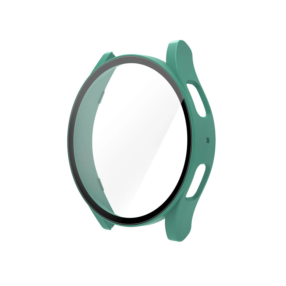 Deksel til Samsung Galaxy Watch 4/5/6 40mm/44mm matt hardt heldekkende deksel med skjermbeskytter