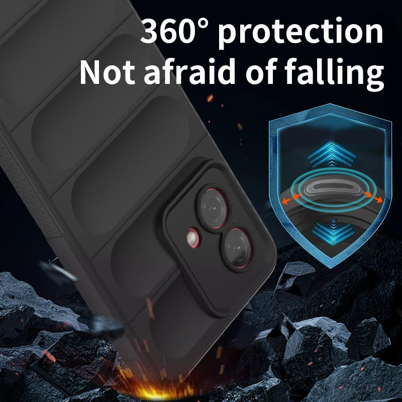 Deksel til Moto G54 G84 Liquid Silicone Protect Back Coque for Motorola Edge 40 Neo 2023 G32 G62 G73 5G Phone Cover