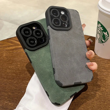 Deksel til iPhone 14 Plus 12 13 Mini 11 16 15 Pro Max 17 ProMax Lens Protection Shockproof Cover