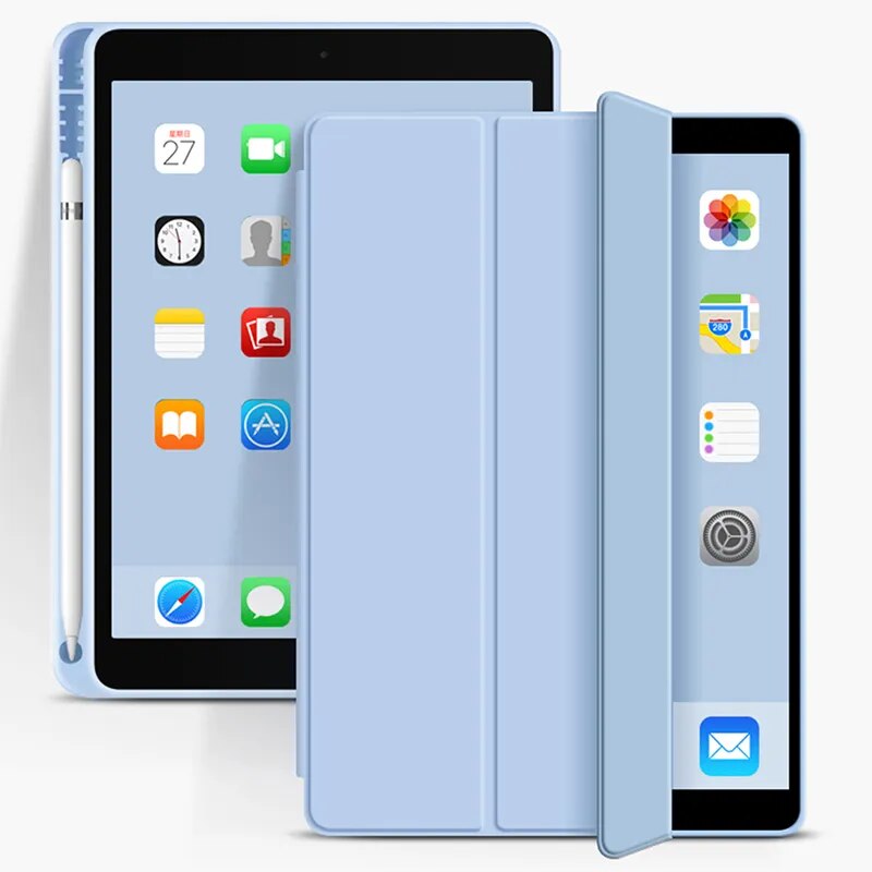 Deksel til iPad 10.2 9th Generation iPad Pro 11 2022 2018 iPad Air 5th/ 4th Gen 10th 10.9 9.7 Air3 Pro10.5