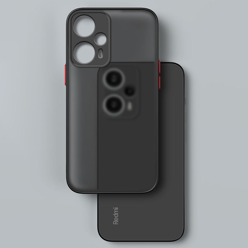 Deksel til Xiaomi Redmi Note 12 Turbo 11 11S 10 10S 9 9S Pro 10A 10C 9A 9C Matte Silicone Soft