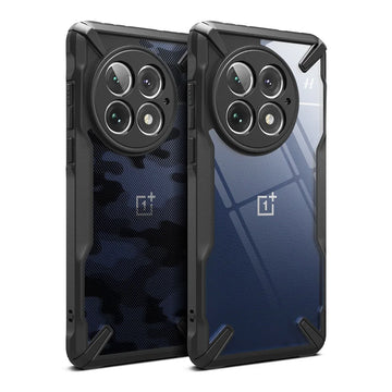 Deksel til Oneplus 13 Case Dual Layer PC Clear Back and Soft TPU Frame Hybrid Heavy Duty Drop Protection Cover