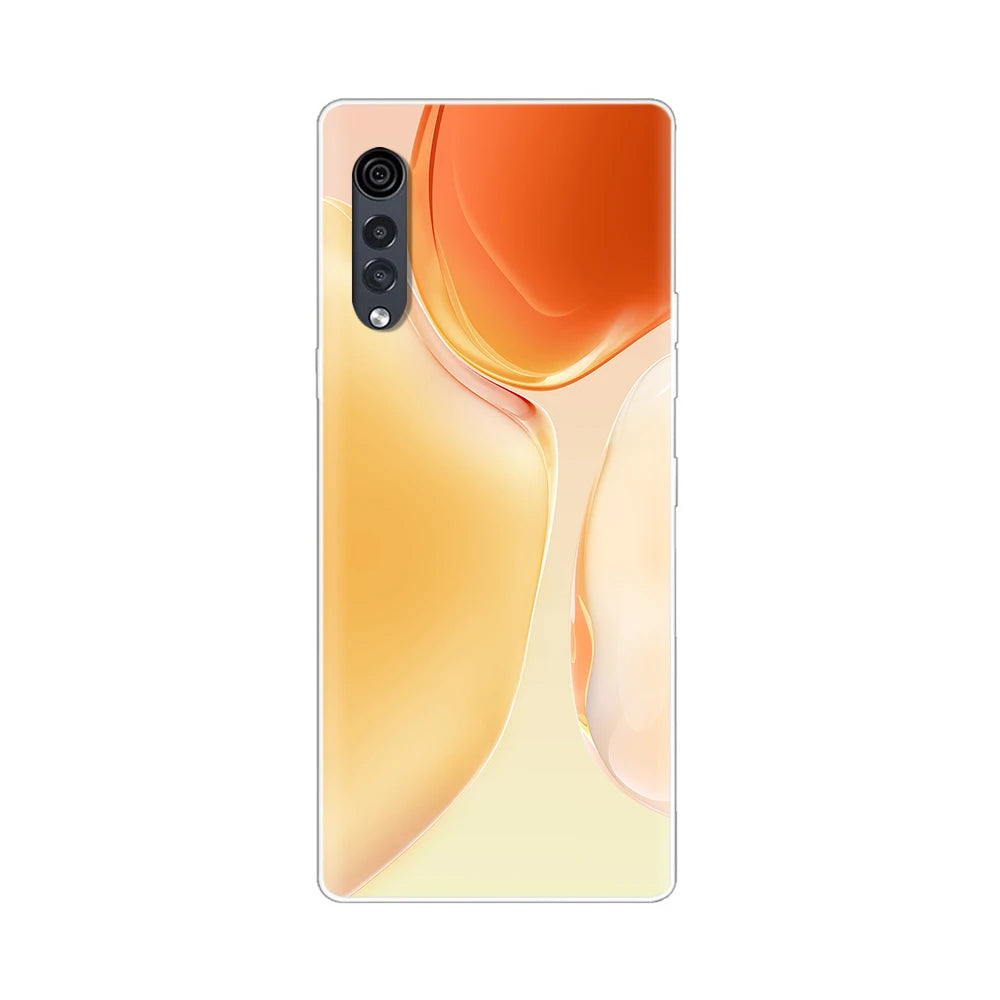 Deksel til LG Velvet Case Back Cover Protective Cases For LG Velvet 5G LM-G900 Silicone Transparent Cover Cases For LG Velvet Bumper