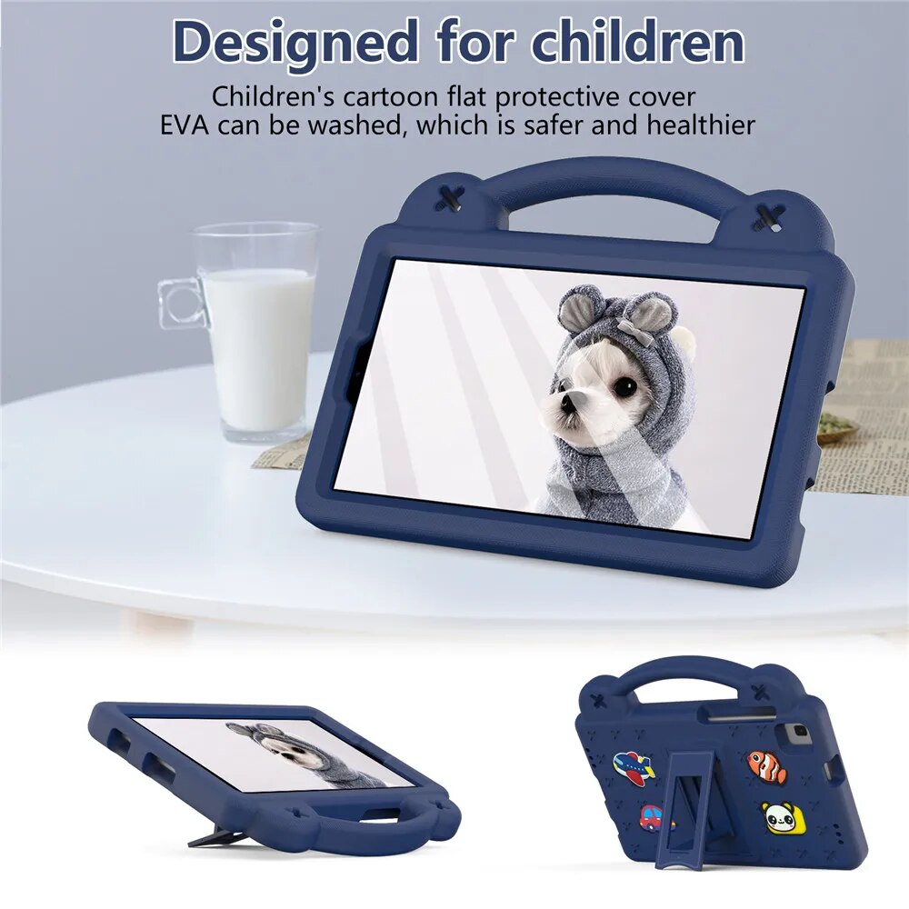 Deksel til TCL Tab 8 LE 8.0 inch 2023 Tab8 8" 2022 9032 9132G 9132X Handle Shockproof Stand Cover Shell Capa