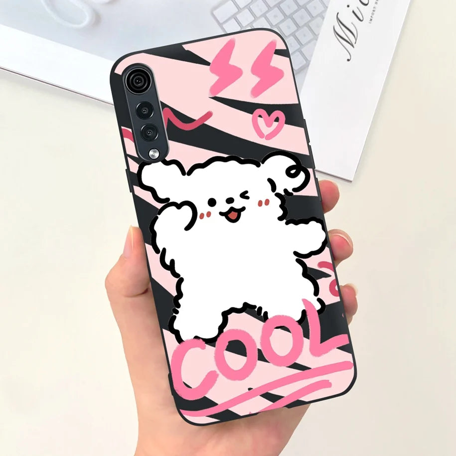 Deksel til LG Velvet 5G Case LM-G900N Fundas Soft Silicone Matte Phone Cover For LG Velvet LMG910EMW Back Case Coque on LGVelvet Bumper