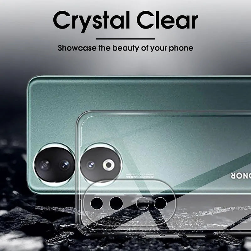 Deksel til Huawei Honor 80 90 Lite Pro 80GT 80SE X9A X8 X8A X7 X7A Clear High Quality Shell