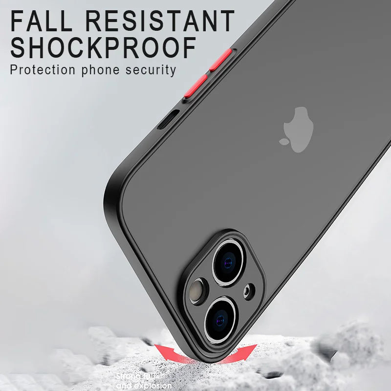 Deksel til iPhone 13 12 11 14 Pro Max Mini Luxury Soft Silicone Støtsikkert deksel for IPhone X XS Max XR 15 7 8 Plus SE