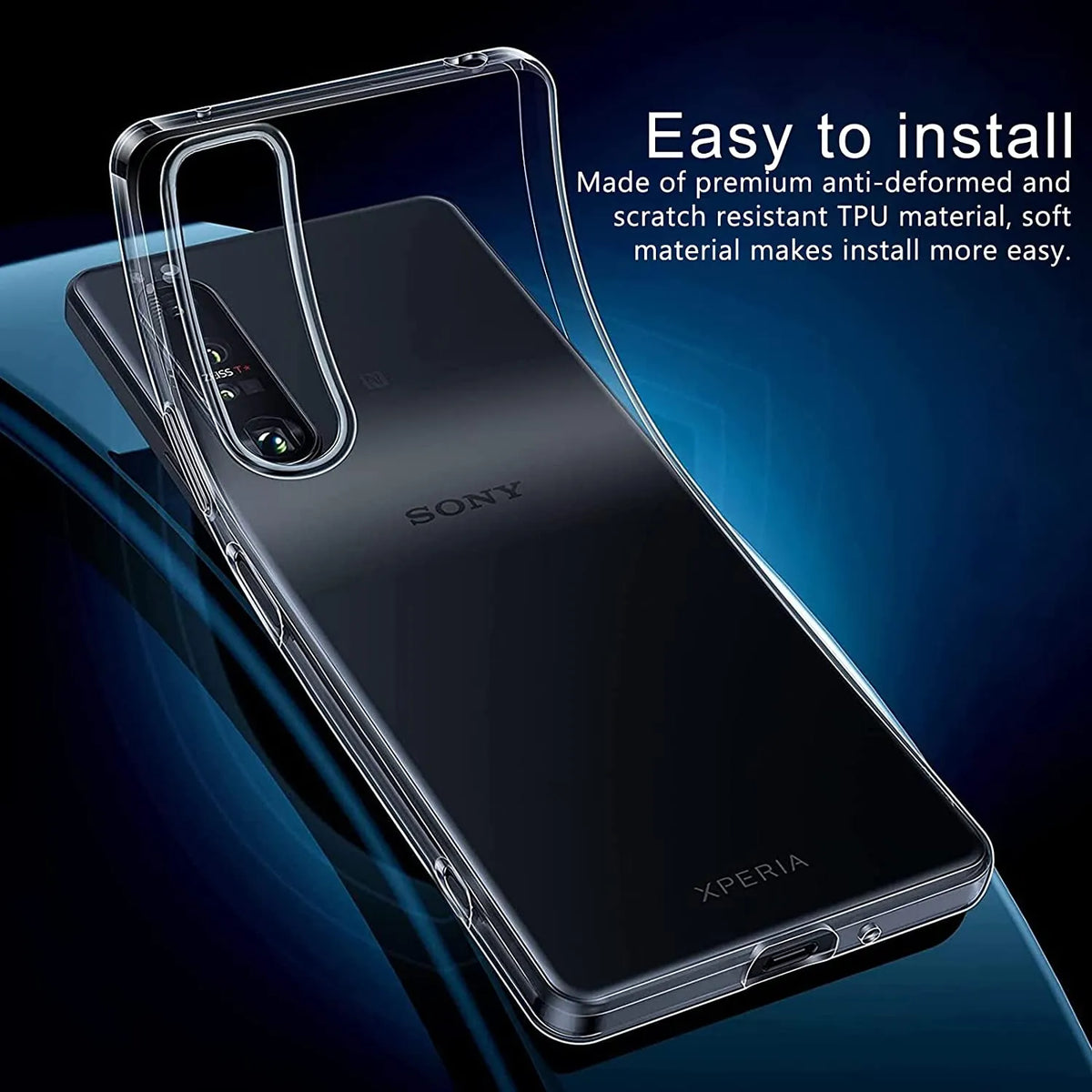 Deksel til Sony Xperia 1 5 10 IV III II Xperia1 Xperia5 Xperia10 Pro-I Couqe Funda