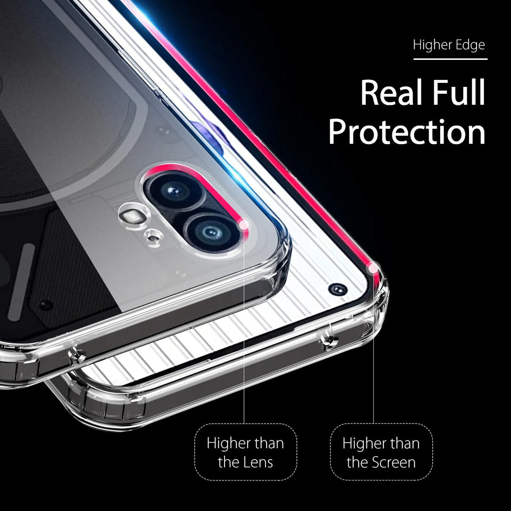 Deksel til Nothing Phone 1 Phone1 6.55 Protective Cover for Nothing Phone 2 Transparent Soft TPU Back Shell Fundas Bumper