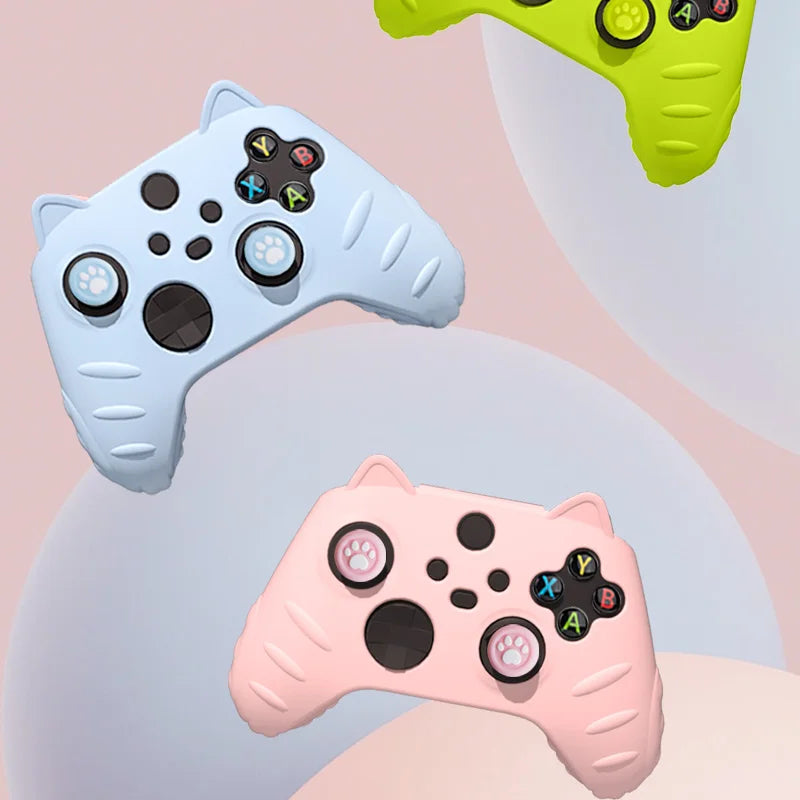 Deksel til Xbox Series X/S Game Controller Case XSS XSX Thumb Stick Grip Cap Cover