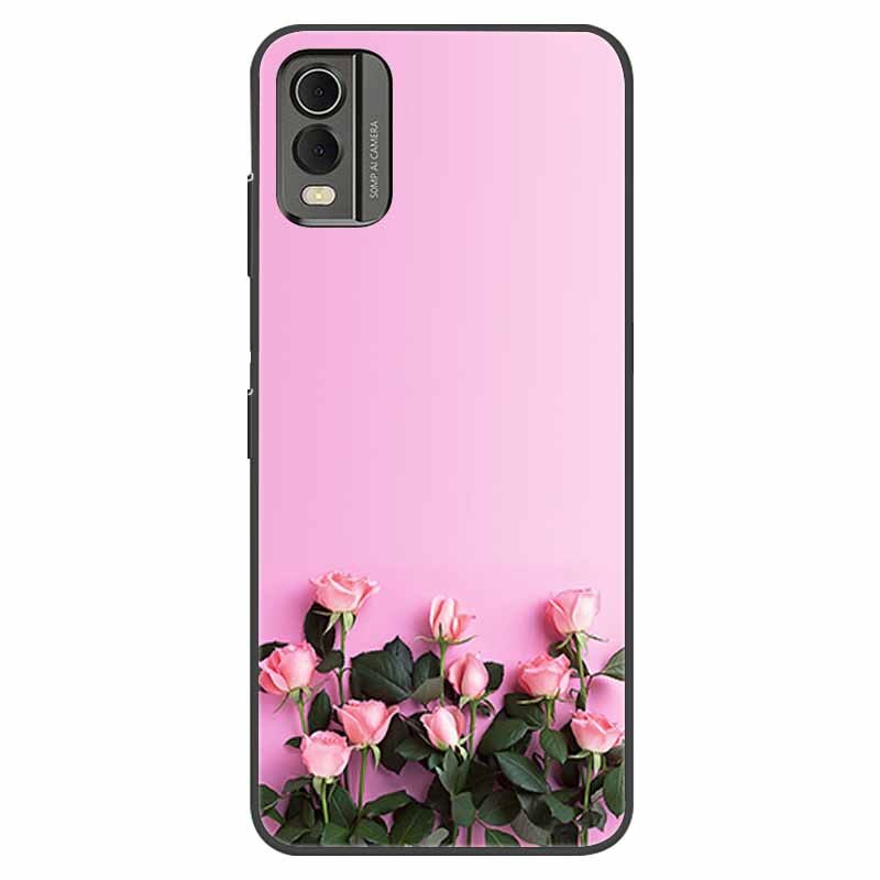Deksel til Nokia C32 deksel støtsikkert silikondeksel For Nokia C32 C 32 Phone deksel NokiaC32 med motiv Shells