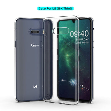 Deksel til LG G9 G8 G8S G8X G7 ThinQ Soft Phone TPU Case Transparent Silicone Case for LG Stylo 6 K62 ShockProof Clear Protective Cover