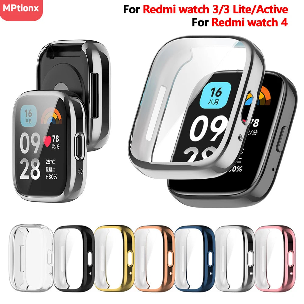 Deksel til Xiaomi Redmi Watch 3 / Active / Lite deksel med klokkereim