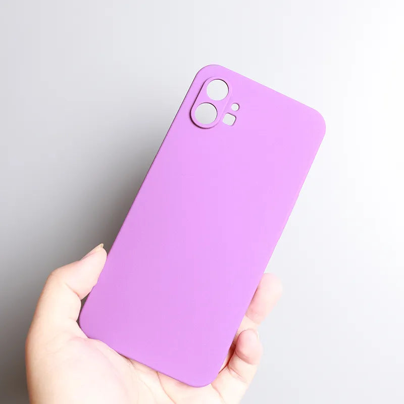 Deksel til Nothing Phone 2 1 Phone2 1 Case Sand Matte Soft Silicone Full Protect Anti-fall Antislip Anti-fingerprint Cover Shell Fundas