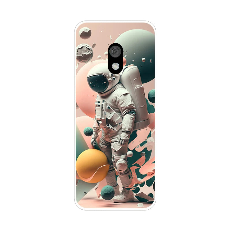 Deksel til Nokia 215 220 235 4G 2024 deksel Fashion Soft Silicone Back deksel for Nokia 235 4G 2024 deksel etui 215 2024 Cute