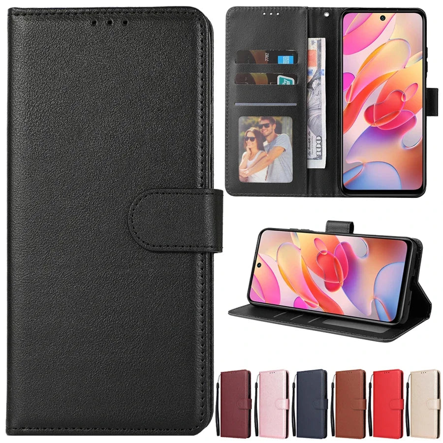 Deksel til Xiaomi Redmi Note 4 4X 5 5A 6 7 8T 8 Pro 9 9S 9 Pro 10 10S 10 Pro 11 11S 11 Pro 12 12S 12 Pro Plus