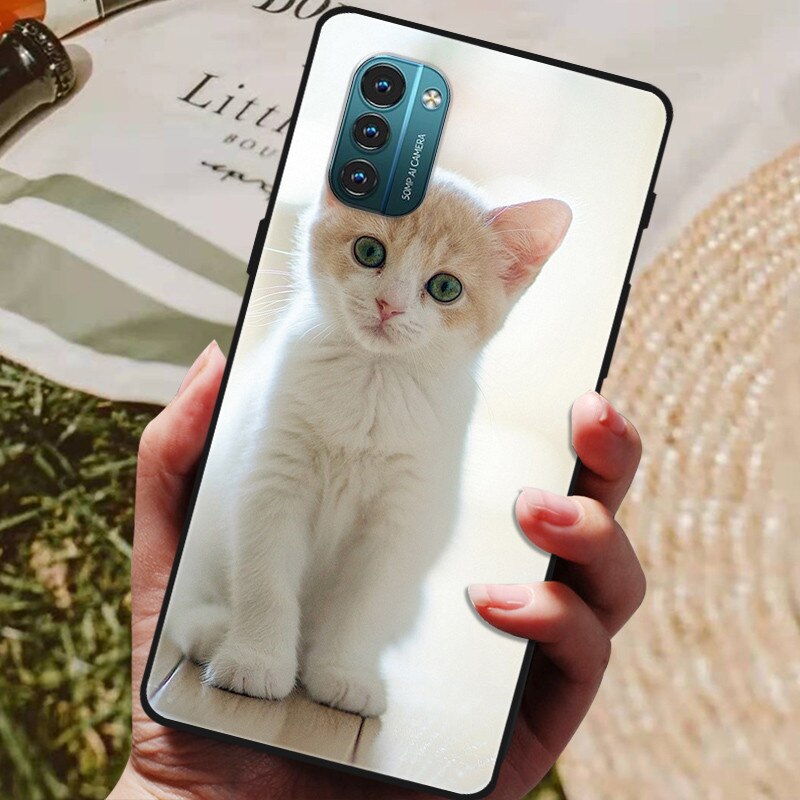 Deksel til Nokia G21 deksel NokiaG11 Silicone deksel Cute Soft TPU deksel For Nokia G11 G21 Bumper deksel NokiaG21 G 21 11