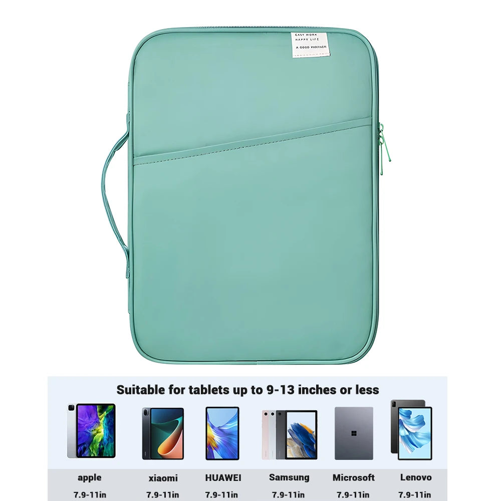 Deksel til iPad Air 4 5 Pro 11 Mini 5 6 iPad Xiaomi 5 Samsung Huawei Lenovo støtsikker veske/sleeve