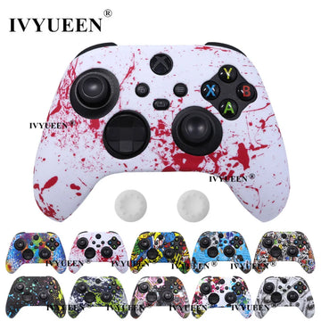 Deksel til Xbox Series X S Controller Protective Skin Gamepad Rubber Skin Thumb Grips Cap Joystick Cover Shell