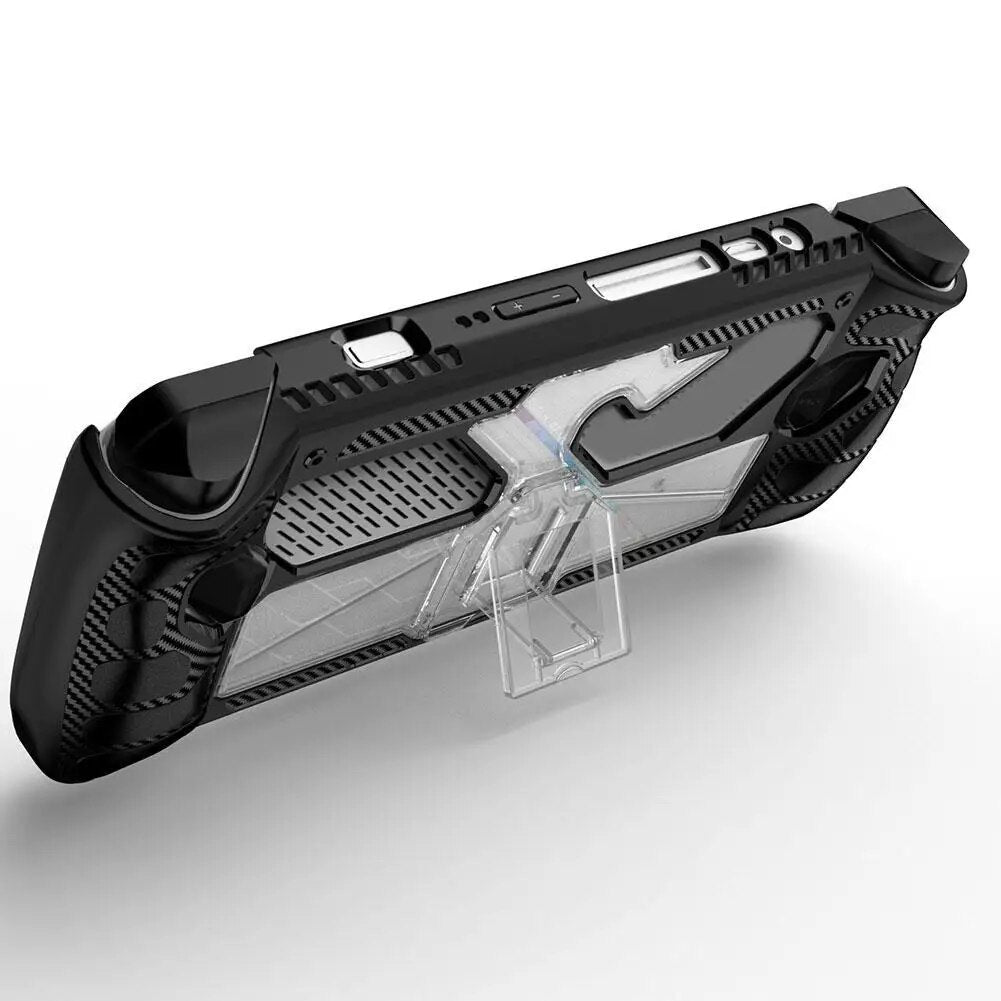 Deksel til Asus ROG Ally silikonetui med innebygd stativ