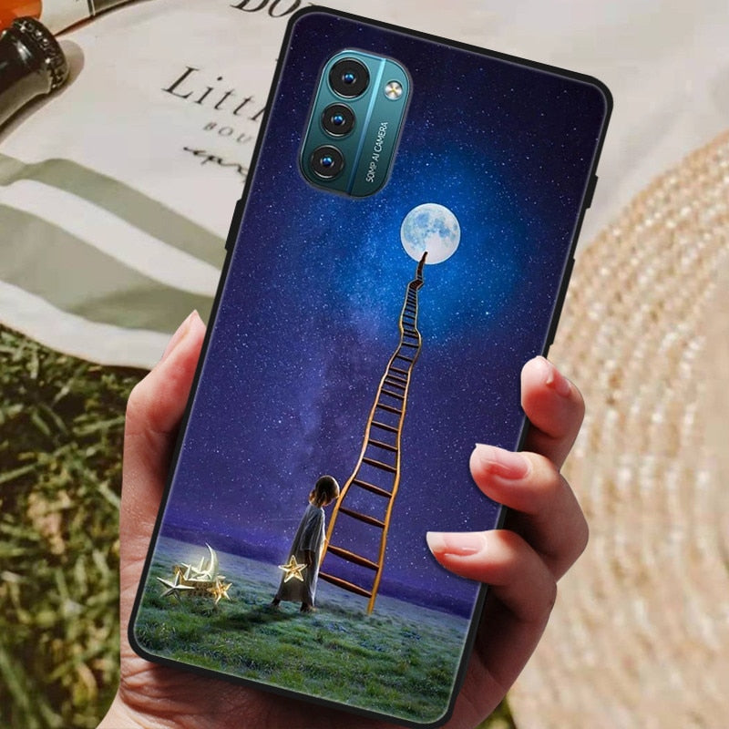 Deksel til Nokia G21 deksel NokiaG11 Silicone deksel Cute Soft TPU deksel For Nokia G11 G21 Bumper deksel NokiaG21 G 21 11