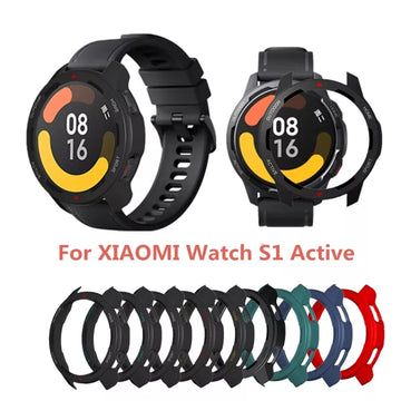 Deksel til XiaoMi Mi Watch S1 Active Cover Scratched Resistant Protective Cover Bumper Shell